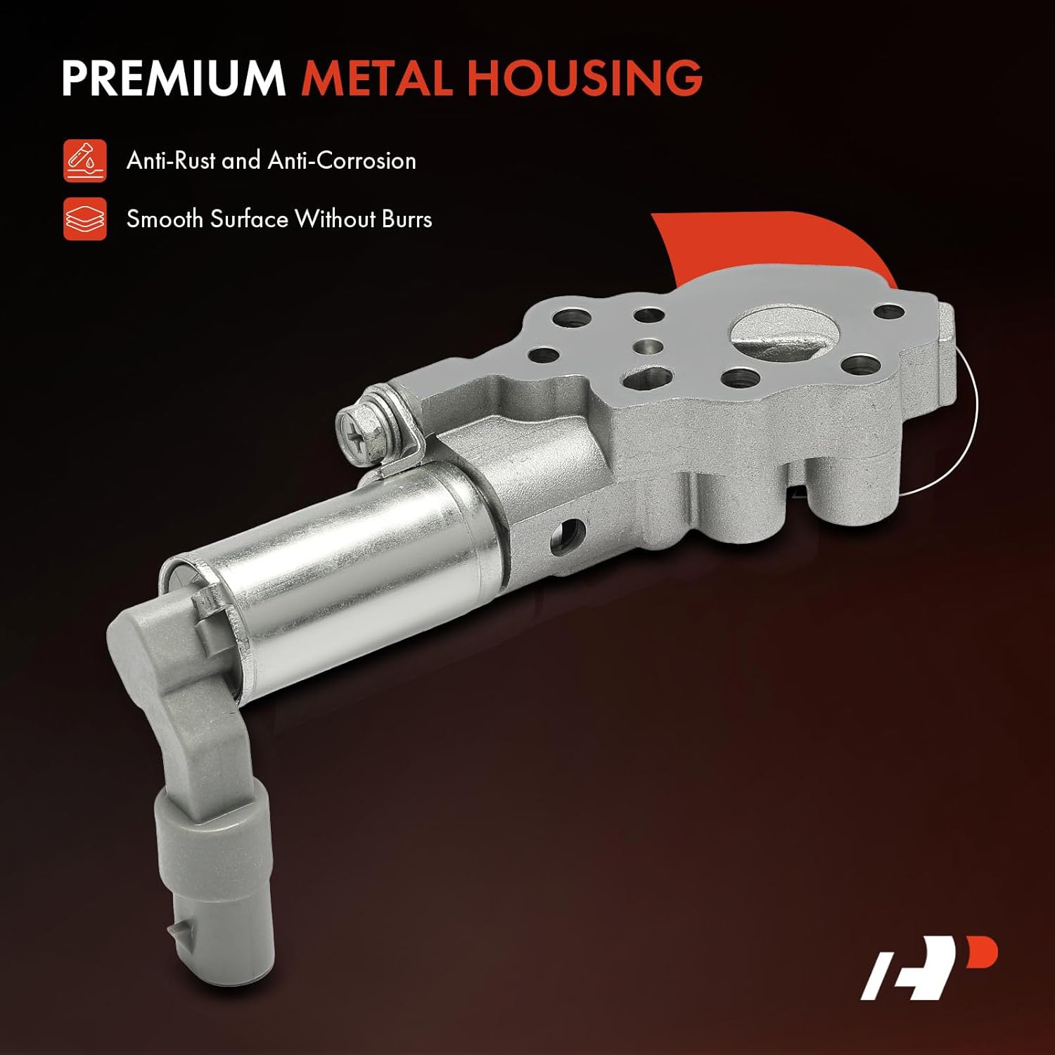 A-Premium Exhaust Right Engine Variable Valve Timing Solenoid Compatible with Hyundai Santa Fe 2010-2011, Genesis Coupe 2011, zera 2012 & Kia Sorento 2011, Sedona 2010-2012