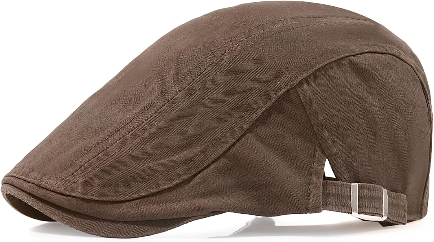 Newsboy Hats for Men Flat Cap Cotton Adjustable Breathable Irish Cabbie Ivy Driving Hunting Hat