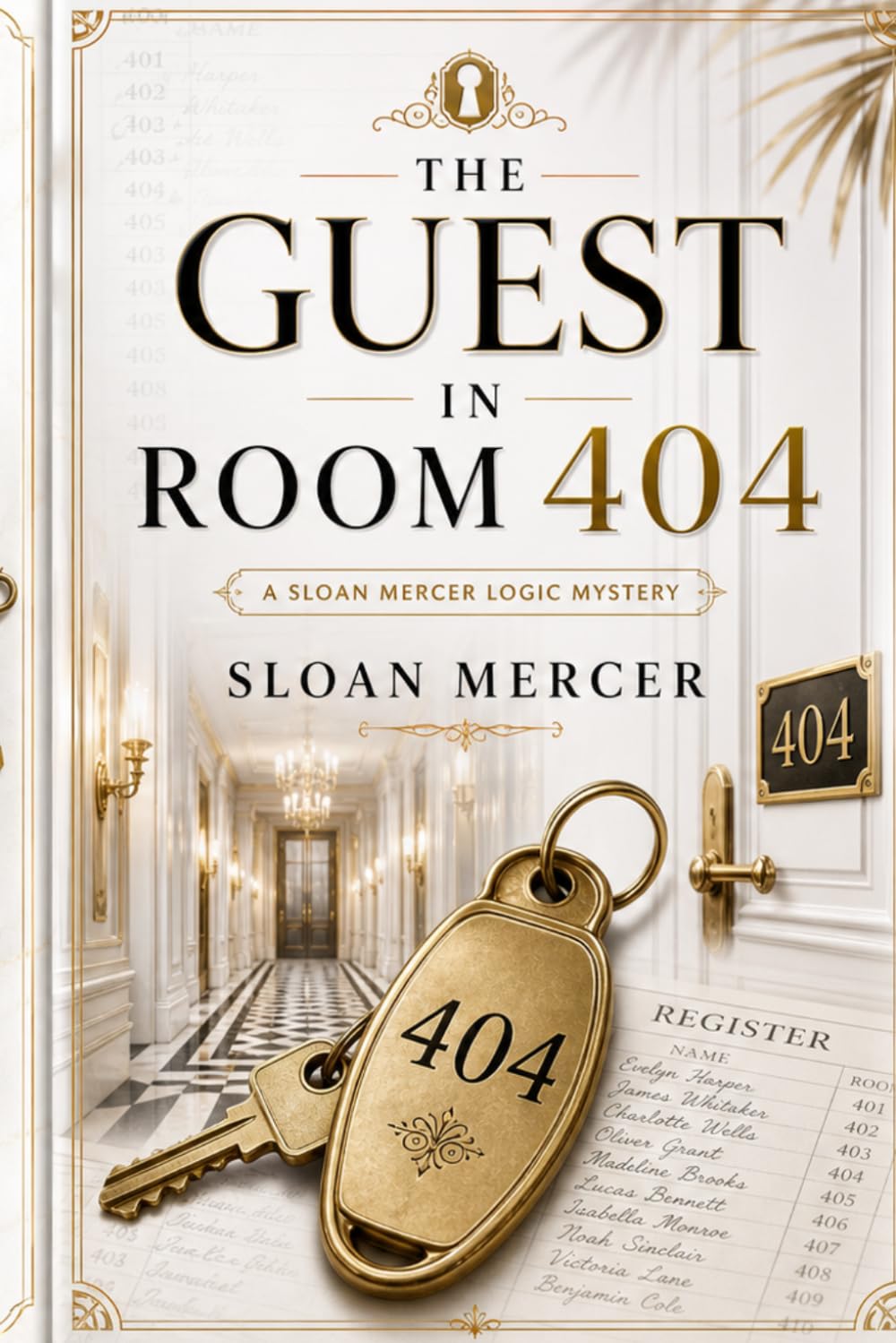 The Guest in Room 404: A Luxury Hotel Logic Puzzle Mystery (Sloan Mercer Logic Puzzle Mysteries)