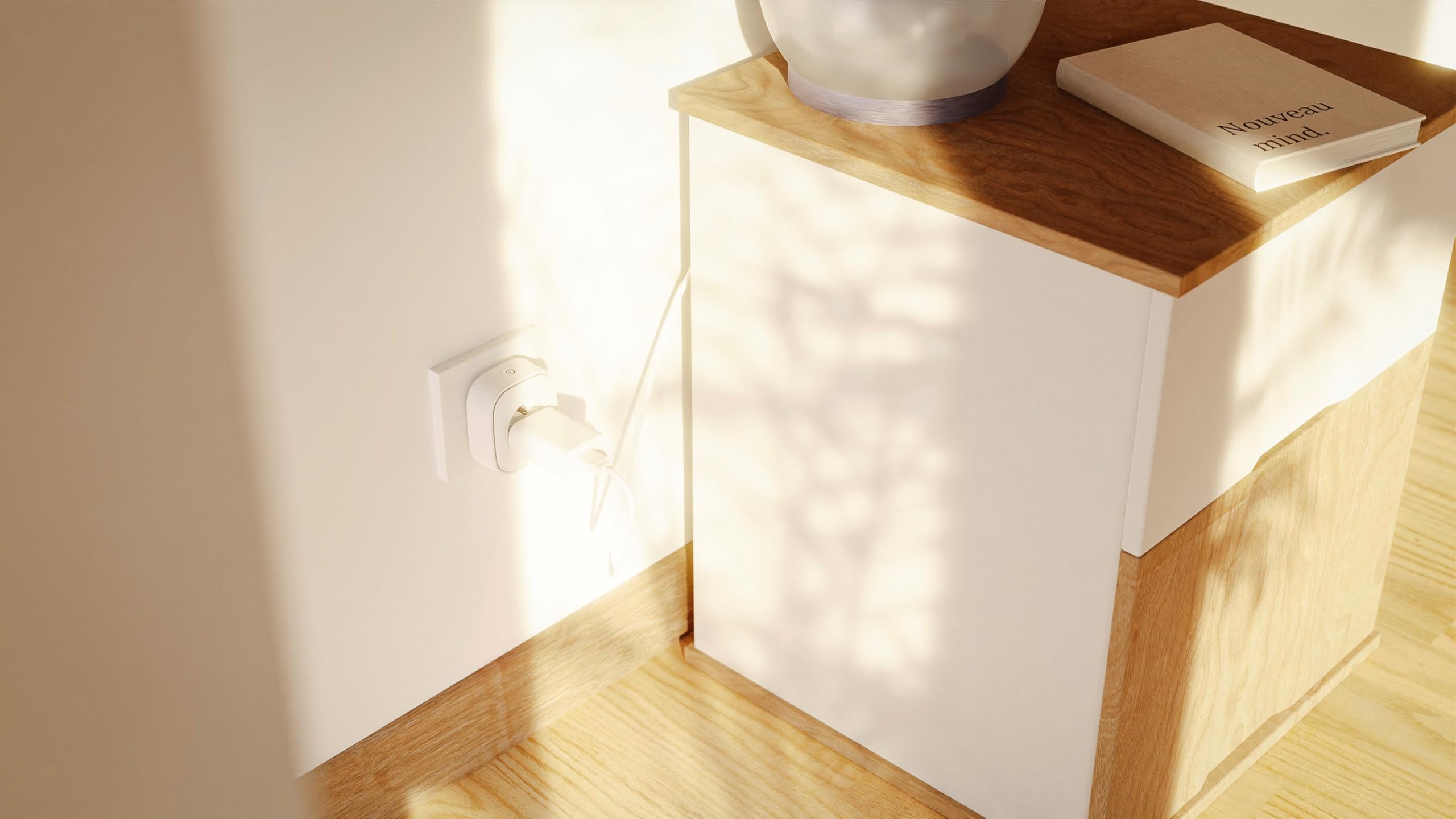 Somfy 1871215 - Enchufe conectado Zigbee | Sensor de consumo de energía | Mejora el alcance de radio | Enrutador para dispositivos Zigbee | Compatible con TaHoma switch | Uso en interiores