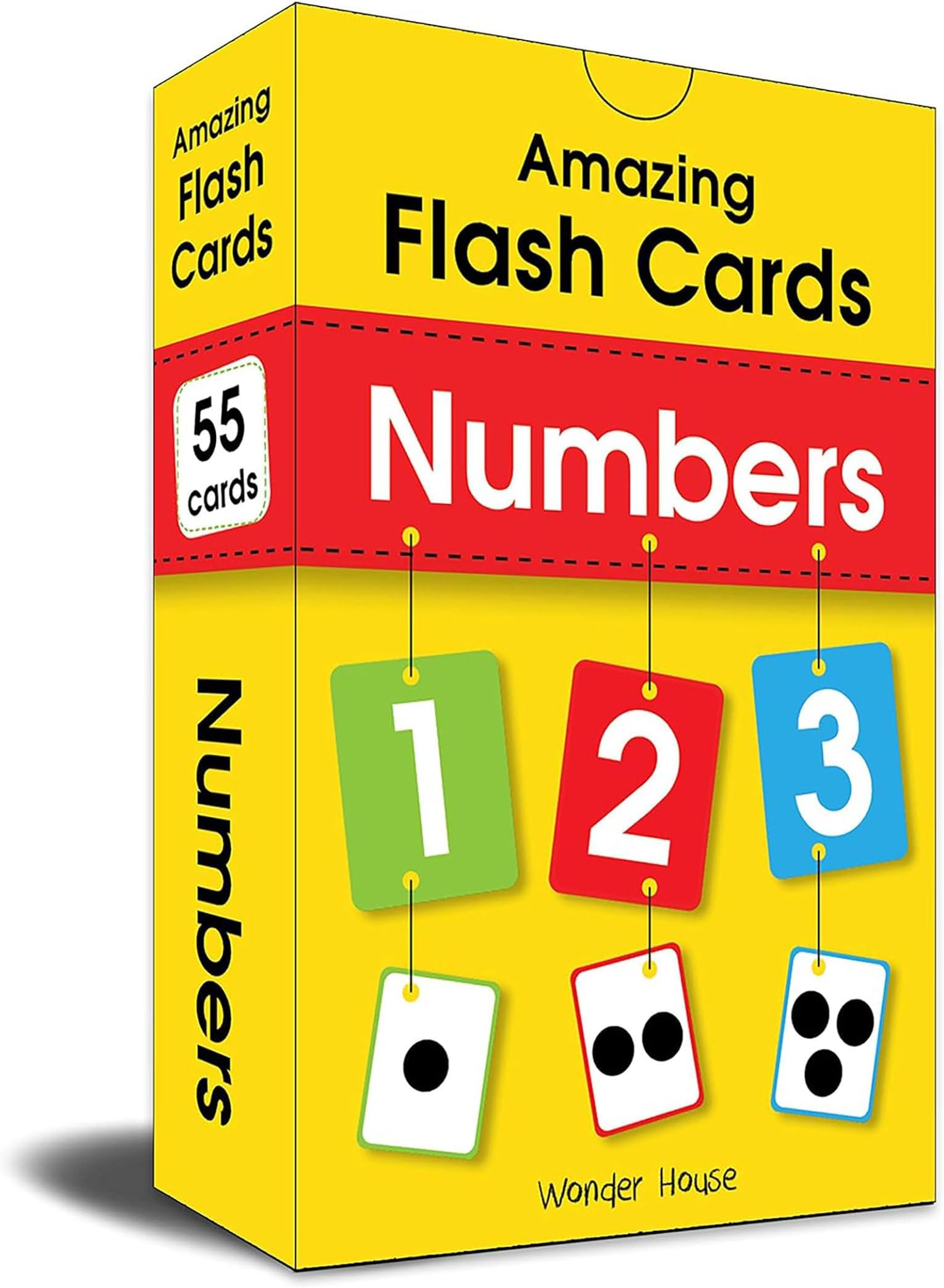 Amazing Flash Cards Numbers: Early Development OF Preschool Toddler (55 Cards)