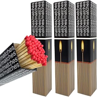 Manor Long Fireside Matches x 3 Packs For Lighting Real Fires #1961