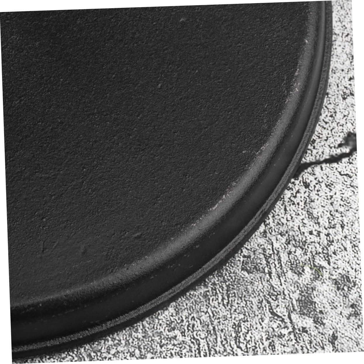 SHOWERORO Piatto Per Barbecue 24cm Teglia Rotonda in Metallo Antiaderente Piastra Per Arrosti Teglia Per Bistecche Di Manzo Durevole Facile Da Pulire