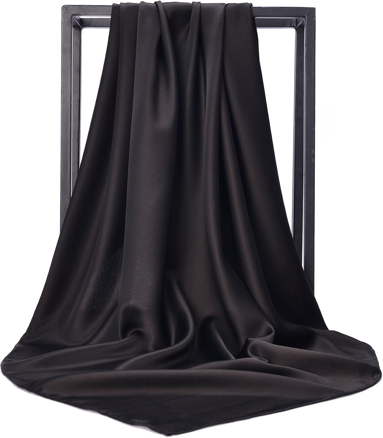 Womens Mulberry Silk Scarf - Long Satin Fashion Designer Wrap image 2