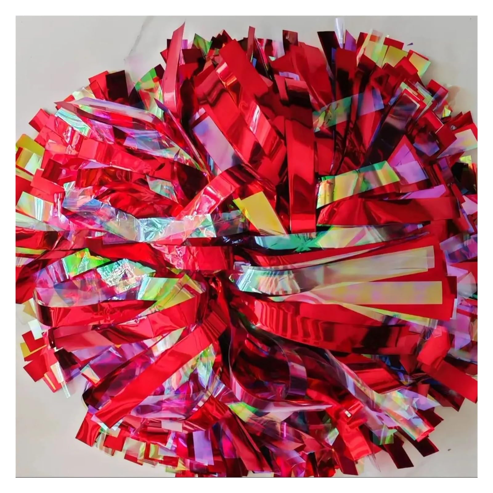 Cheerleading Poms for Sports Festival Performances(Color 7,8 Inch)