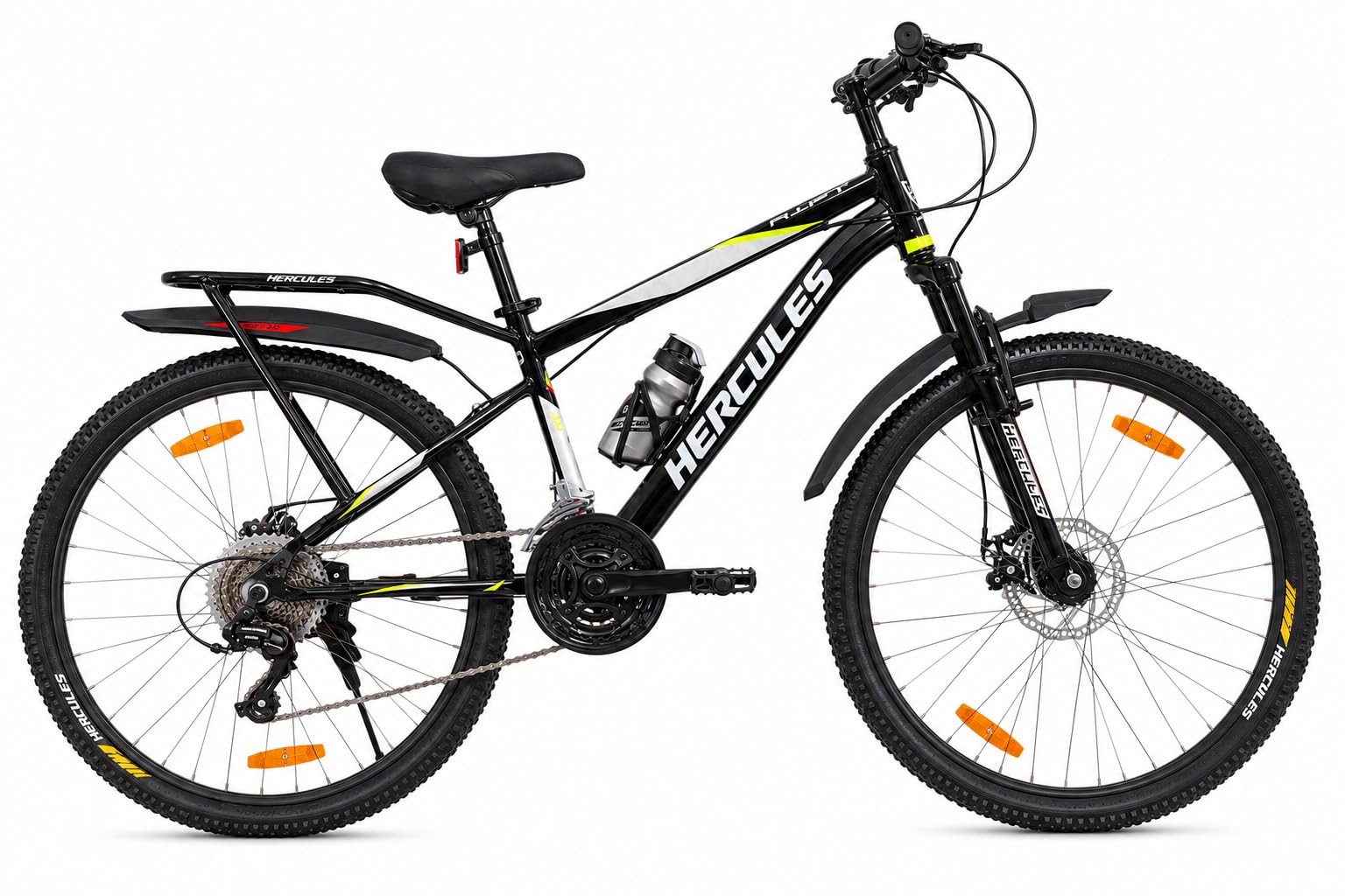 Buy Hercules ROADEO RIFT Cycle | 24 Speed Gears | Integrated Carrier | Dual disc Brakes
