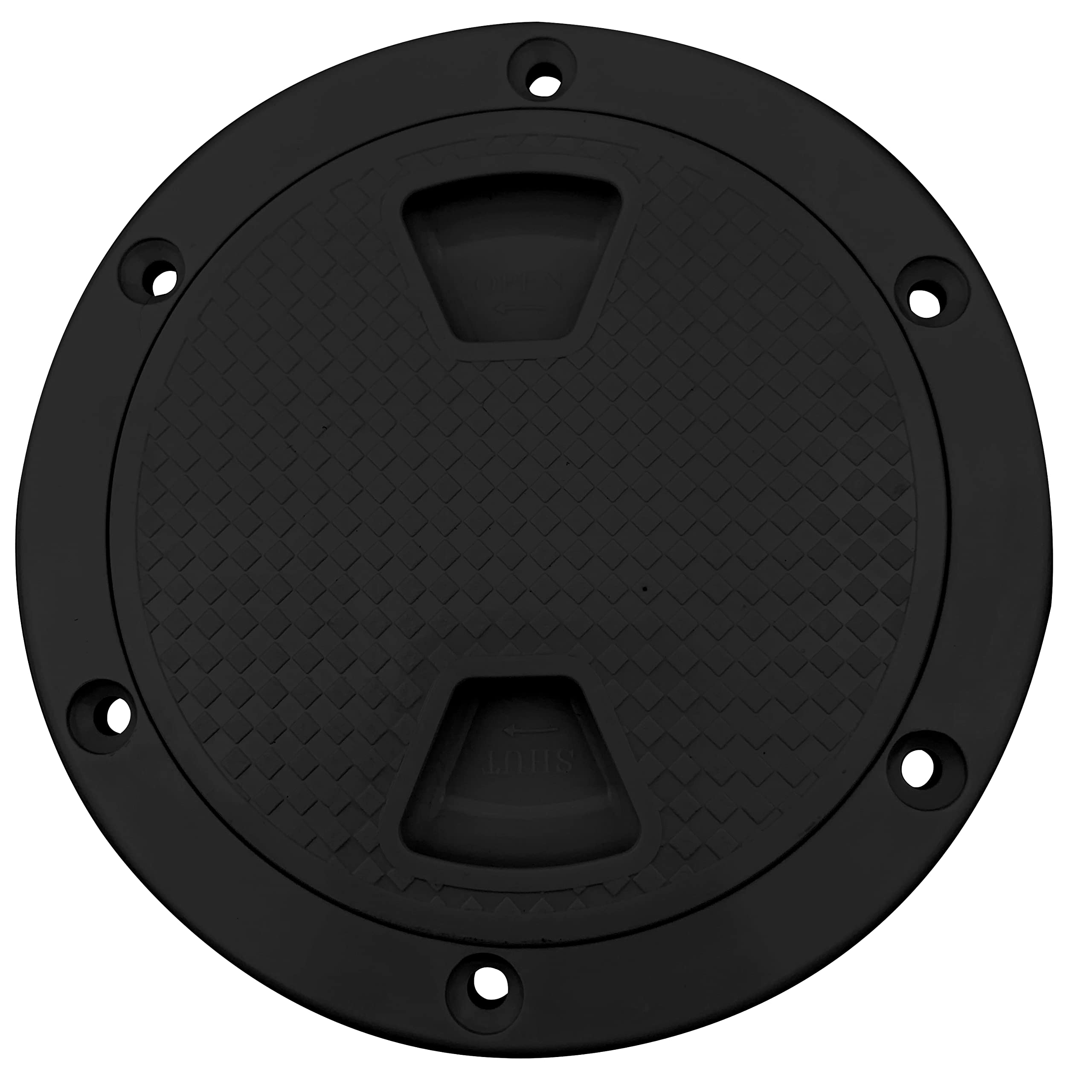 NVAAV 6 Inch Boat Round Inspection Deck Plate Hatch with Detachable Cover and Pre-drilled Holes, Water Tight for RV Marine Boat Yacht Outdoor