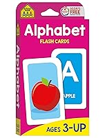 Algopix Similar Product 9 - School Zone Alphabet Flash Cards 56