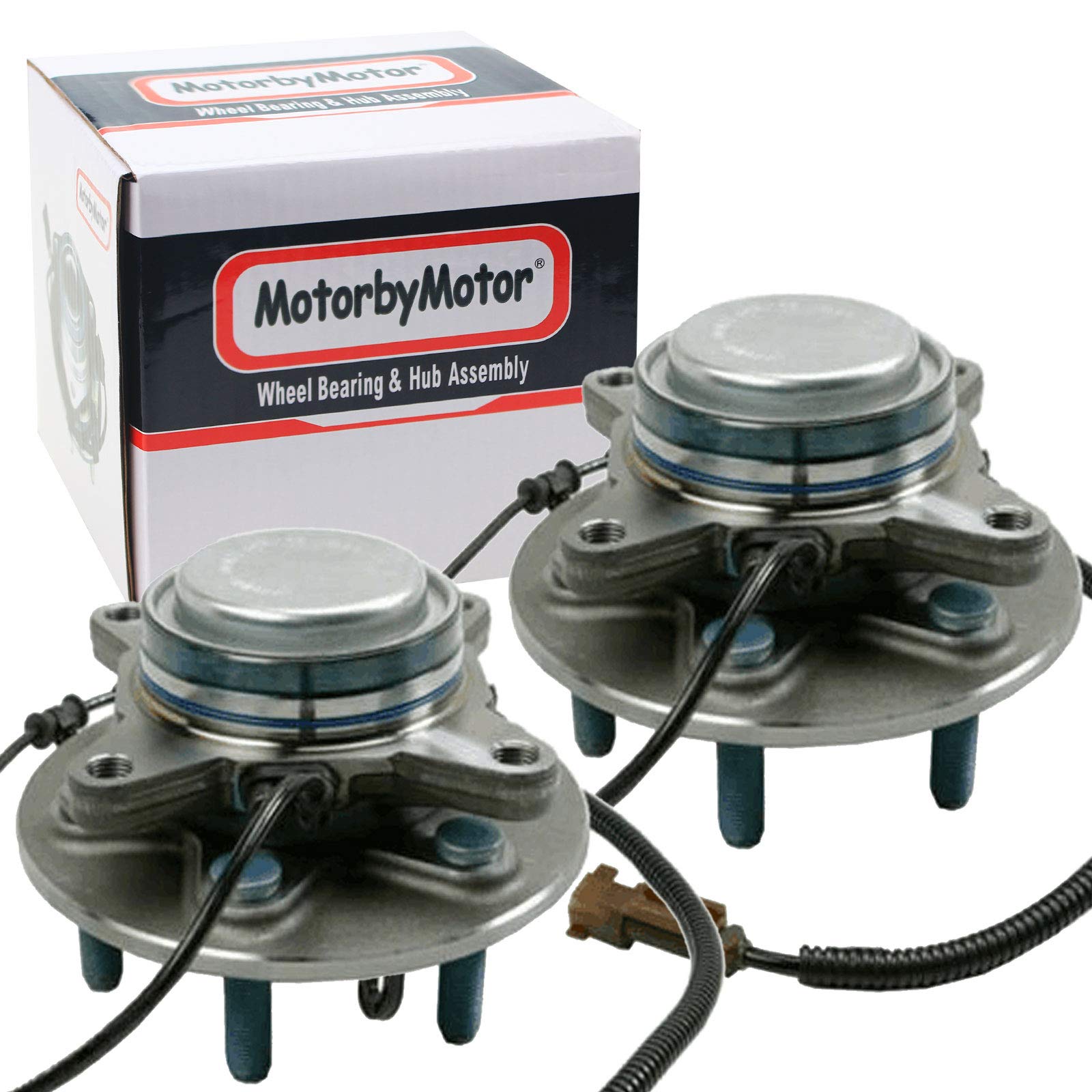 515170 Front Wheel Bearing and Hub Assembly 2WD with ABS 6 Lugs Fits for 2015 2016 2017 Ford F-150 Wheel Hub Assembly RWD-2pc