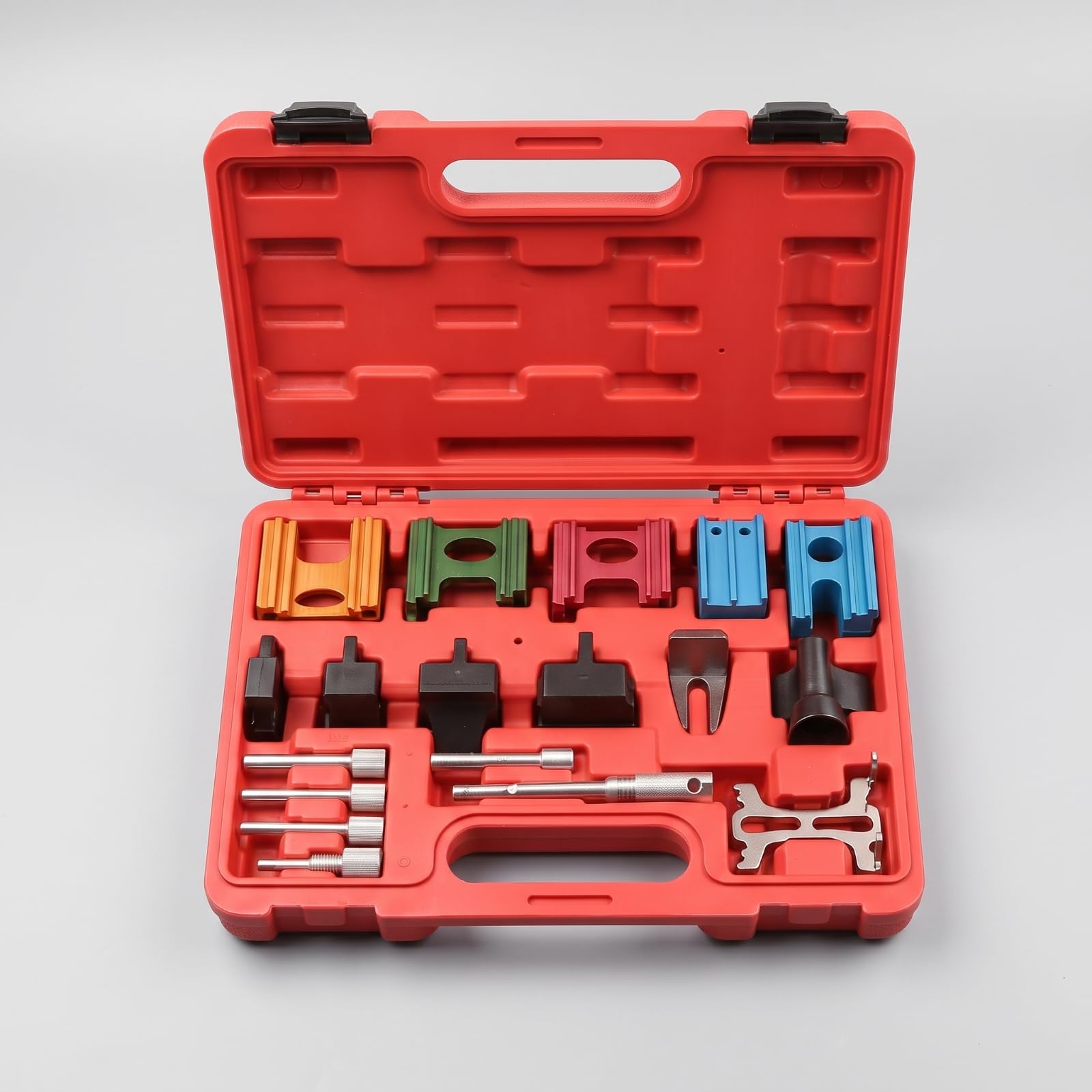 Harilla Strumenti Fasatura con Custodia Completo | Kit di fasatura riallineamento motore Cinghia di Distribuzione, Resistente Corrosione, Utensili, per Officina