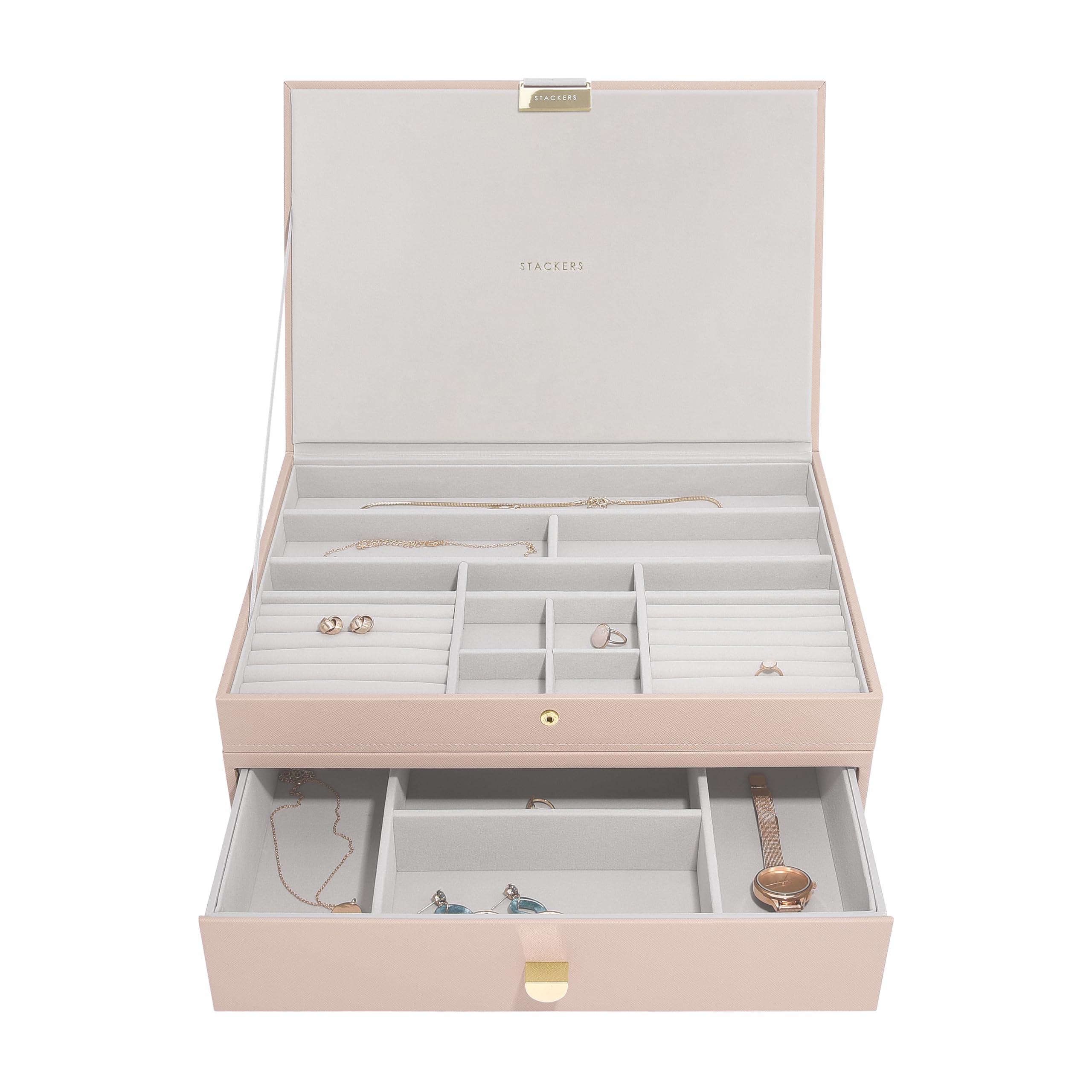 Coffret Stackers Supersize Blush pour sublimer votre coiffeuse