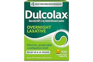 Dulcolax: The Quick, Gentle Relief for Overnight Constipation