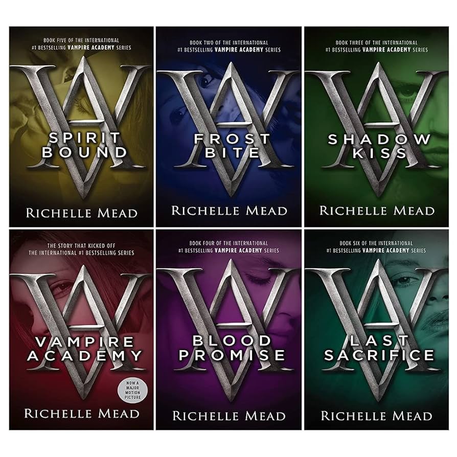 Vampire Academy Series Books 1 - 6 Collection Set By