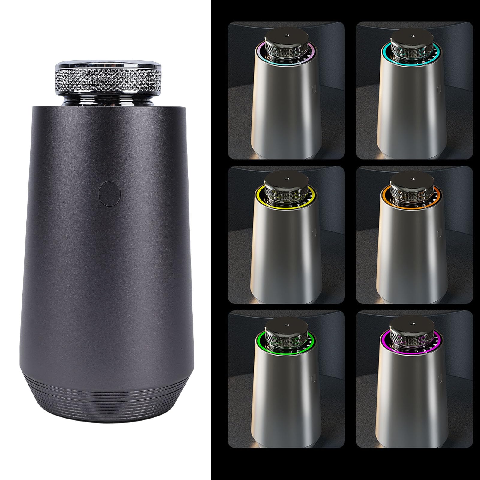 Qcwwy Difusor de Aceite Esencial sin Agua Difusor de Aceite Esencial sin Agua Difusores de Recargables para el Hogar, Habitación, Estudio, Oficina, Electrodomésticos