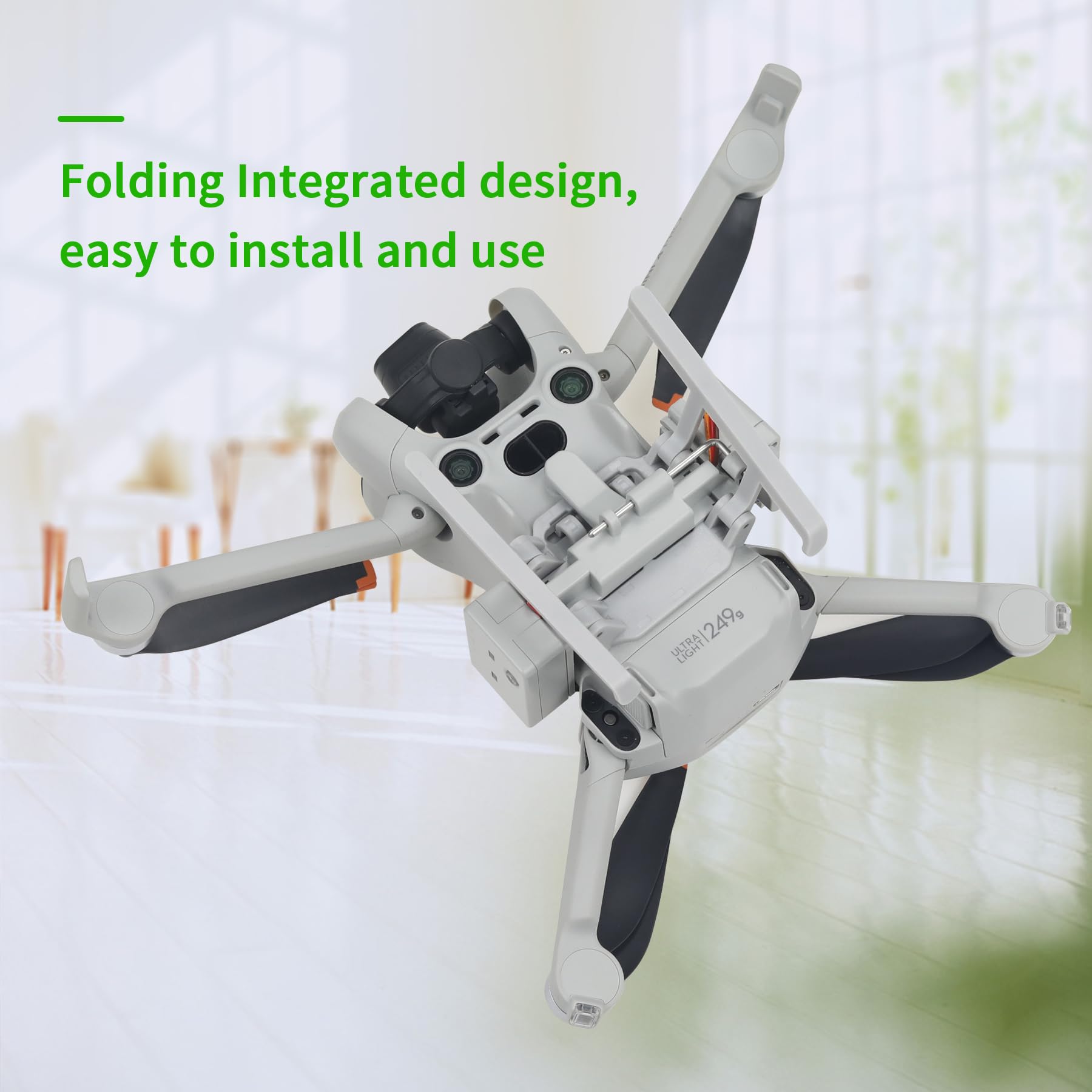 Entriegelungs- und Drop-Gerätesystem für DJI Mini 4 Pro Drohne, Droper-Angelhaken-Entriegelungsset, Nutzlast-Lieferzubehör | Droper Angelhaken-Entriegelungs-Set, Nutzlast-Lieferzubehör