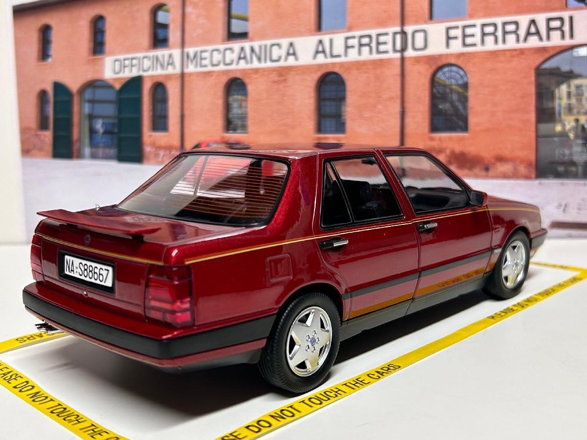 Amazon.co.jp: Mitica 1/18 LANCIA THEMA 8.32 FERRARI 2S 1988 レッド