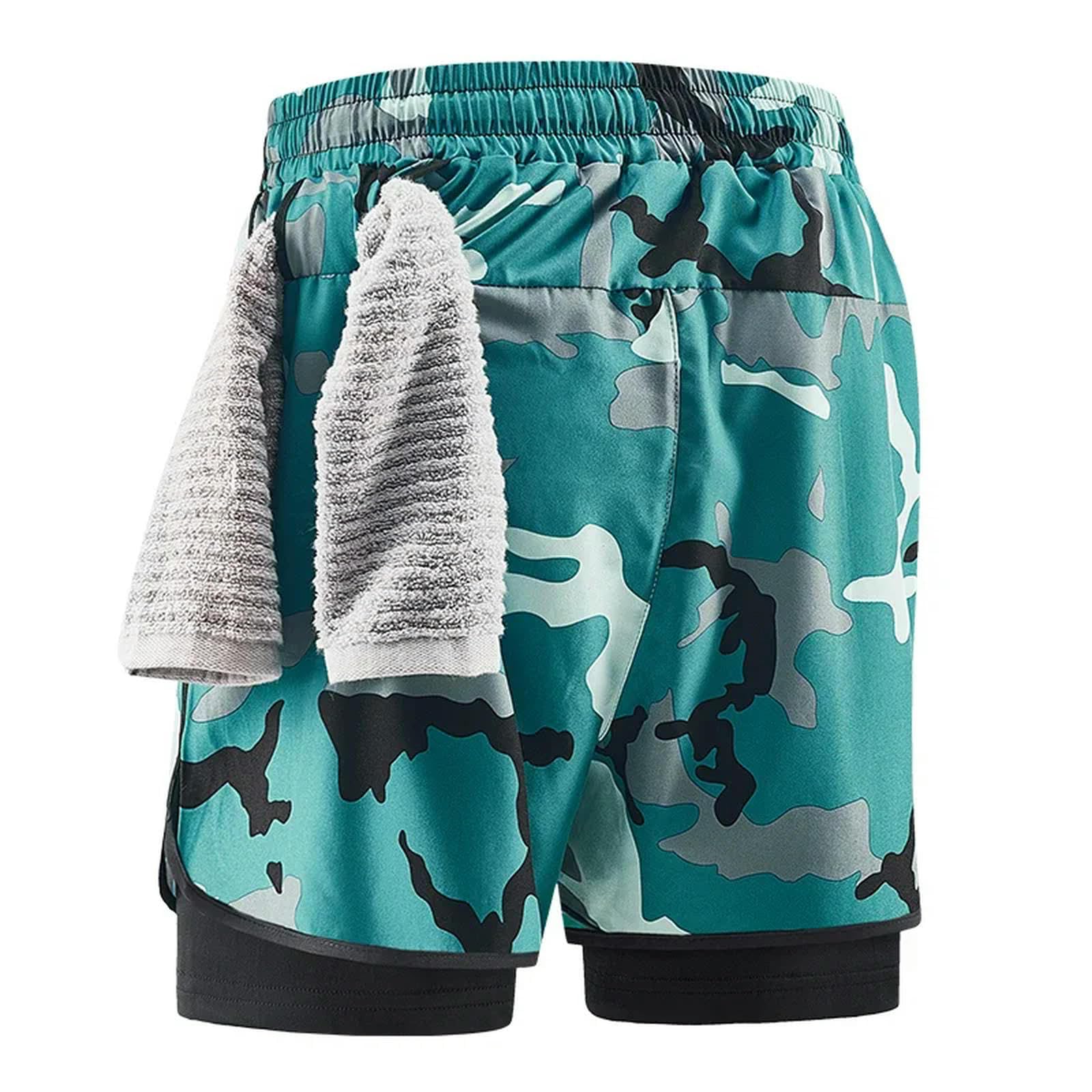 Short de jogging homme camouflage pour vos séances de sport en été