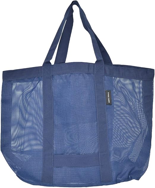 Amazon Co Jp エルコミューン トートバッグ 大きめ メッシュ レディース メンズ 大判 ランドリーバッグ 大容量 ピクニック メッシュバッグ 砂場 アウトドア コインランドリー ブラック Mst 001 ホーム キッチン
