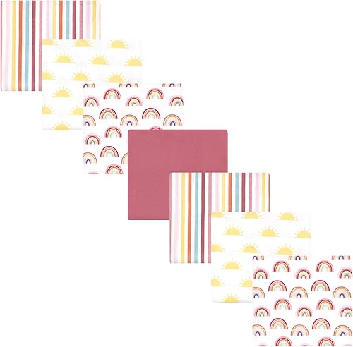 Miniatura 106 de Hudson Baby Paquete de 7 mantas receptoras unisex de franela de algodón para bebé, Dino Friends, talla única Abeja,Azul Verde Dino,Azul