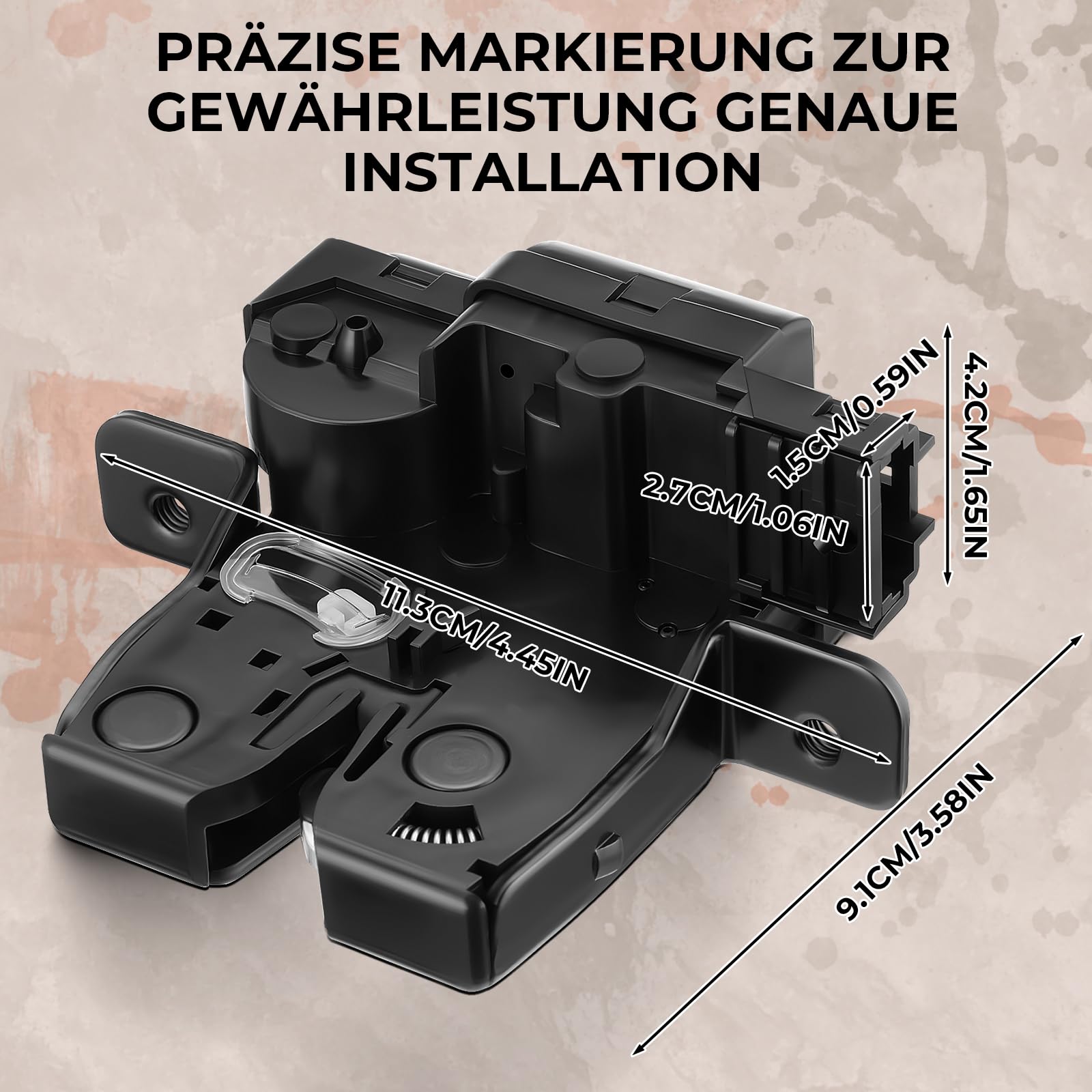 Verrouillage de hayon serrure de coffre porte serrure de verrouillage de coffre pour Nissan Micra K12 Qashqai J10 JJ10 Tiida C11 C12 SC11 SC11X 2003-2016 90502-2DX0A 905022DX0A