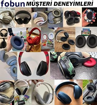 beats studio 2 studio 3 ile uyumlu kulaklık pedi studio 2 studio 3 studio apl uyumlu kulaklık süngeri yastığı studio 2 kulaklık süngeri studio 3 uyumlu yastık (Beyaz)