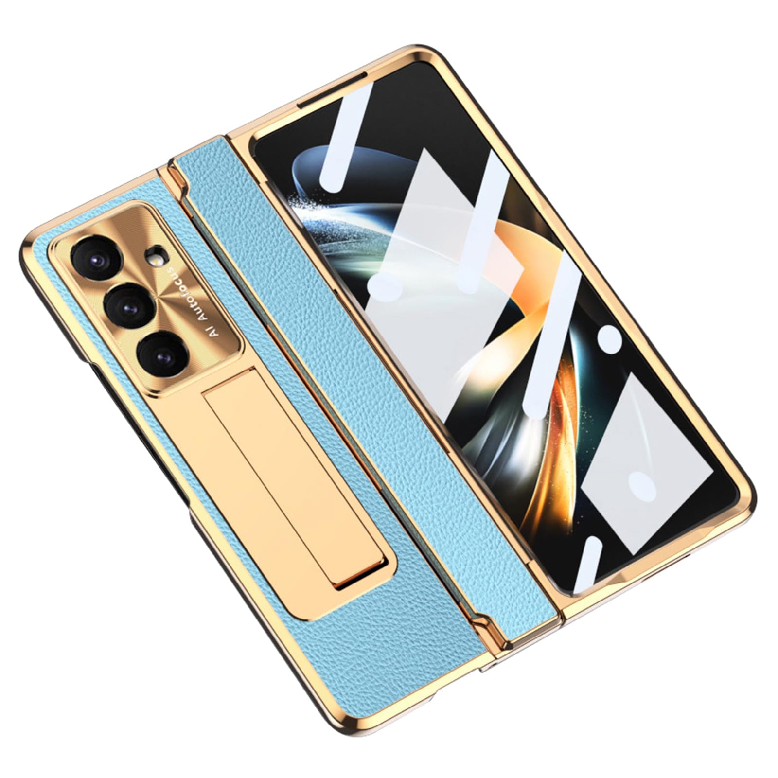 Custodia placcata for Samsung Z Fold 8/Ultra pelle business