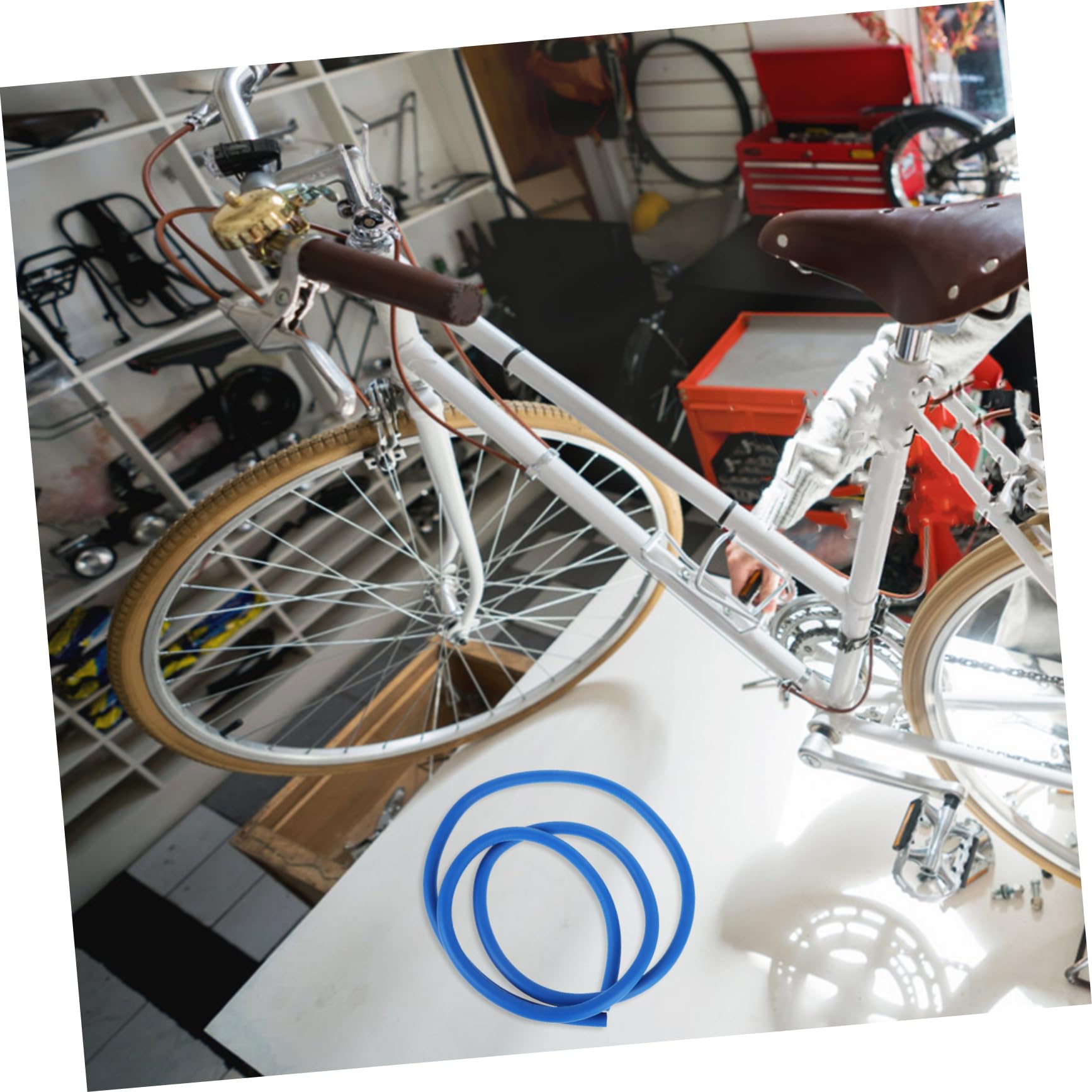 Mikinona Noise Bicycle Cable Tube Liner for Derailleur and Brake Lines Durable and Flexible Design for Mountain and Road Bikes Reduces Noise and Vibration for Comfortable Riding