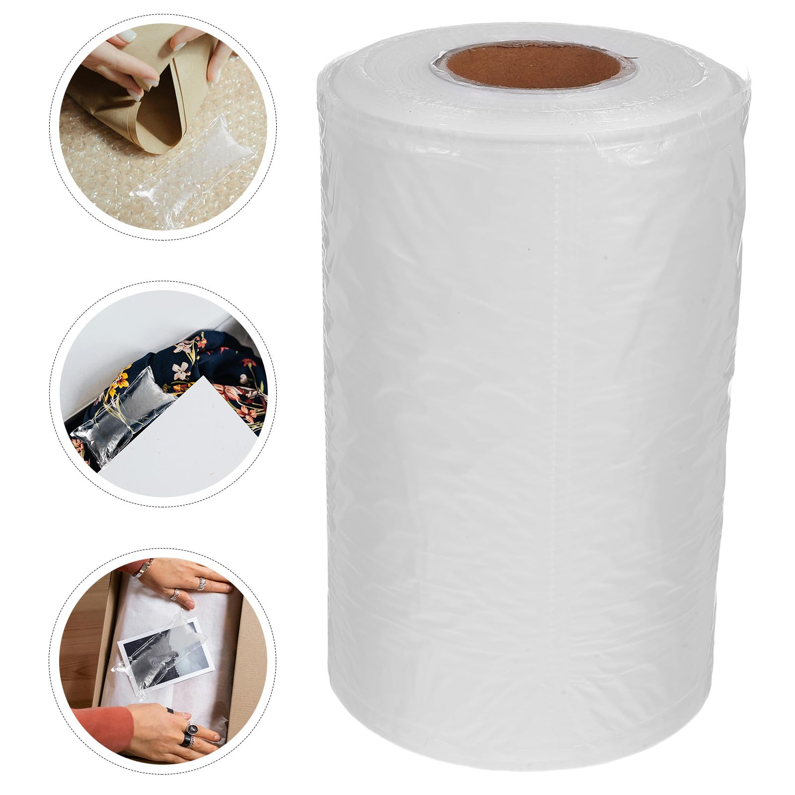 ERINGOGO Cuscini Gonfiabili per Imballaggio in Pe Camere D’aria Indipendenti, Protezione Antiurto Versatile per Spedizioni e Traslochi di Elettronica e Opere D’arte