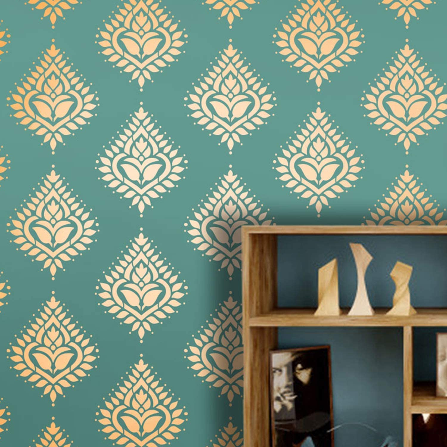 Kayra Decor Stencils for Wall Painting - Motif Design Stencils for Wall Decoration - (16 inch x 24 inch) (B0B7R8HZDQ) Amazon Price History, Amazon Price Tracker