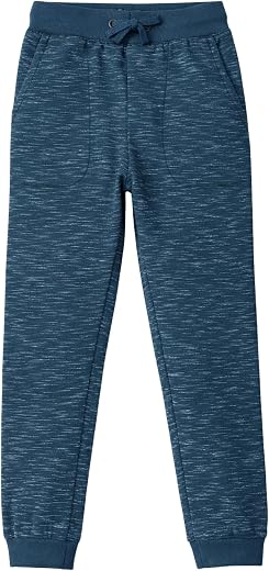 Alan Jones Clothing Boys Mid Rise Solid Cotton Joggers Track Pant