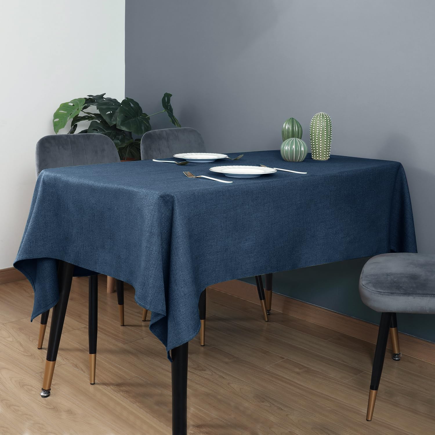 WAITER TREE Table Cloth 140x180 cm Rectangular Wipe Clean Table Cover - Image 2