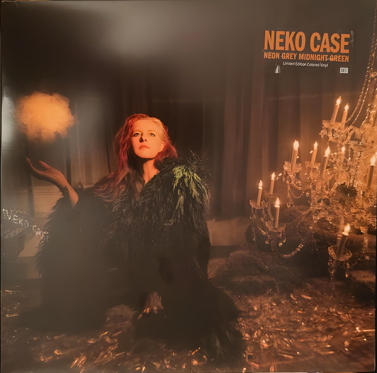 CASE, Neko - Neon Grey Midnight Green - GREEN VINYL LP