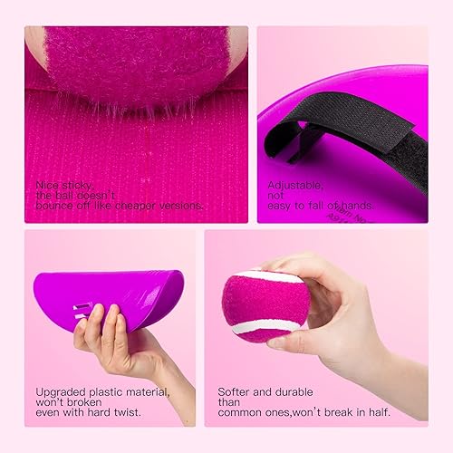 Miniatura 25 de EVERICH - Juego de pelota de lanzamiento y captura mejorado, juegos para interiores y exteriores para niños de 3 a 12 años, juguete de agua