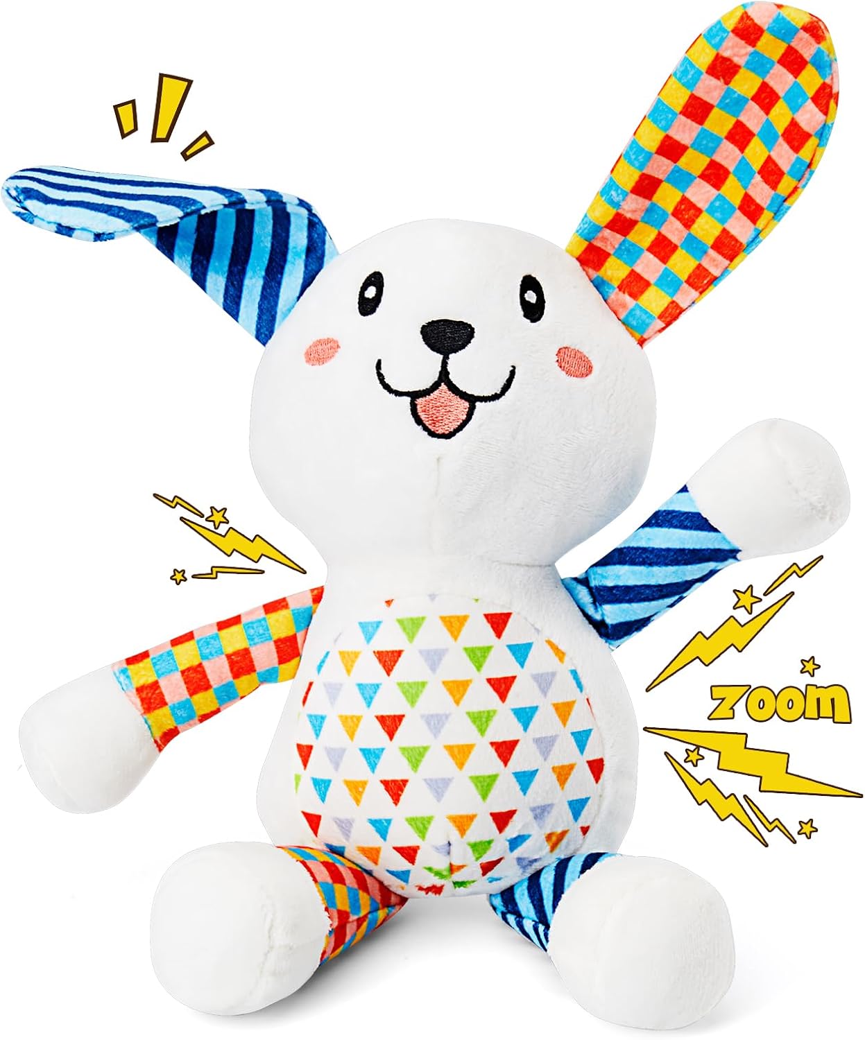 Juguete Sonoro para Perro FGjeaa Conejo de Peluche