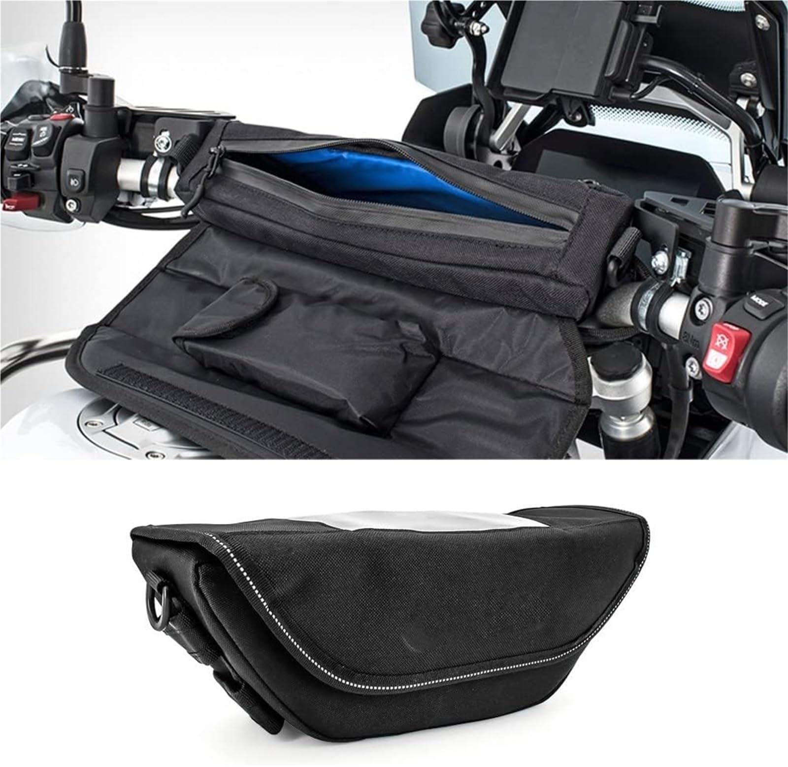 Motorradtaschen NC750X Motorrad-Lenker-Aufbewahrungstasche für Rally NC700S, Reise-Werkzeugtasche