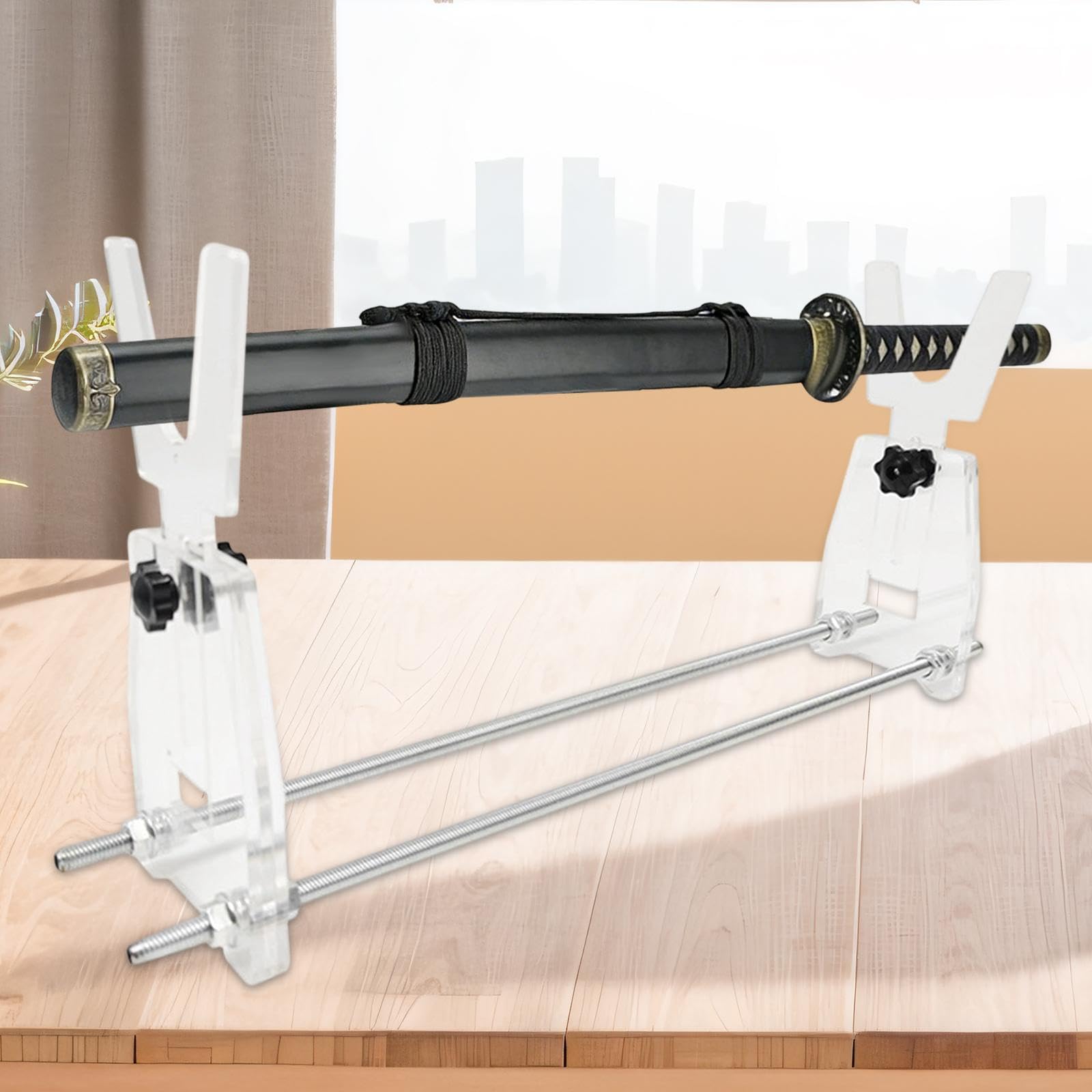 Gralara Soporte para Juguetes Acrílico con Organizador de Modelos Base Transparente Ajustable de Altura Fácil Ensamblaje Adecuado para Coleccionistas en, Claro