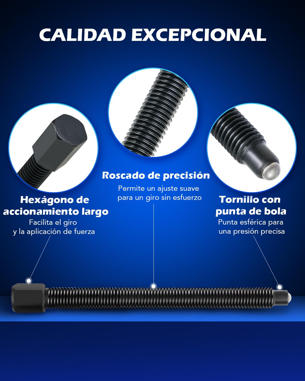 Orion Motor Tech Juego de Extractores de Rodamientos de 5 Toneladas, Kit Separador con Mordazas de 50mm y 75mm (2" y 3") para Buje de Rueda, Eje, Engranajes y Poleas