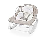 Ingenuity Keep Cozy 3-in-1 Grow with Me Vibrating Baby Bouncer Seat & Infant to Toddler Rocker, 0-30 Months Up to 40 lbs (Linden)