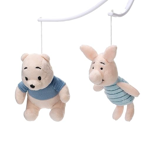 Miniatura 2 de Lambs & Ivy Disney Baby Forever Pooh Bear - Cuna musical para bebé, color grisbeige