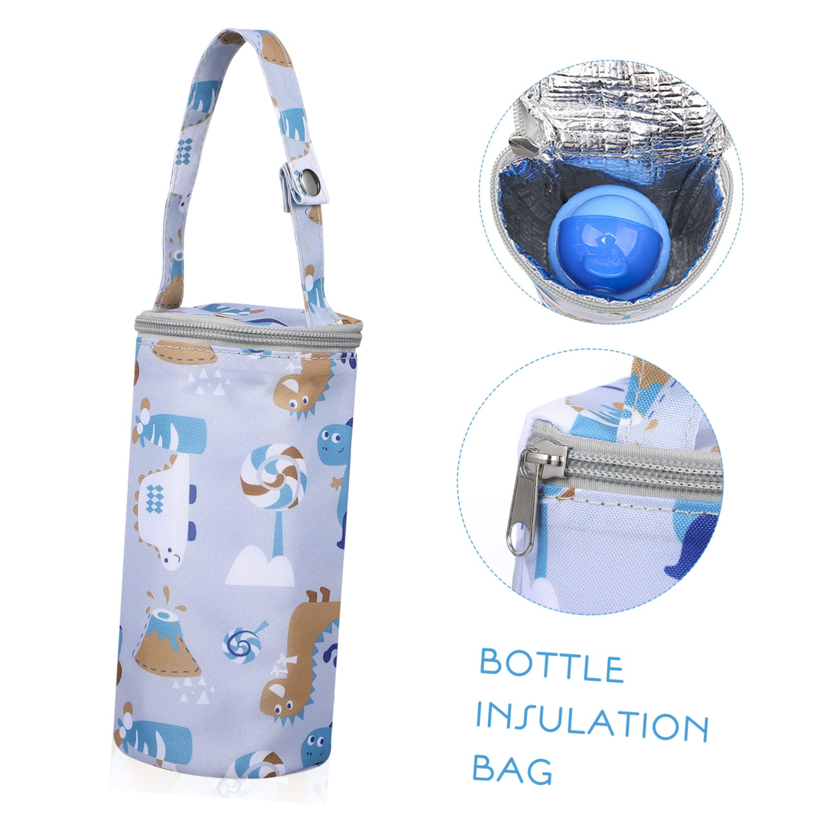 ibasenice 4piezas Bolsa Aislante De Biberón Térmica para Bebés Diseño Elegante y Práctico para Paseos Mantiene La Leche Temperatura para Cochecitos y Bolsas De