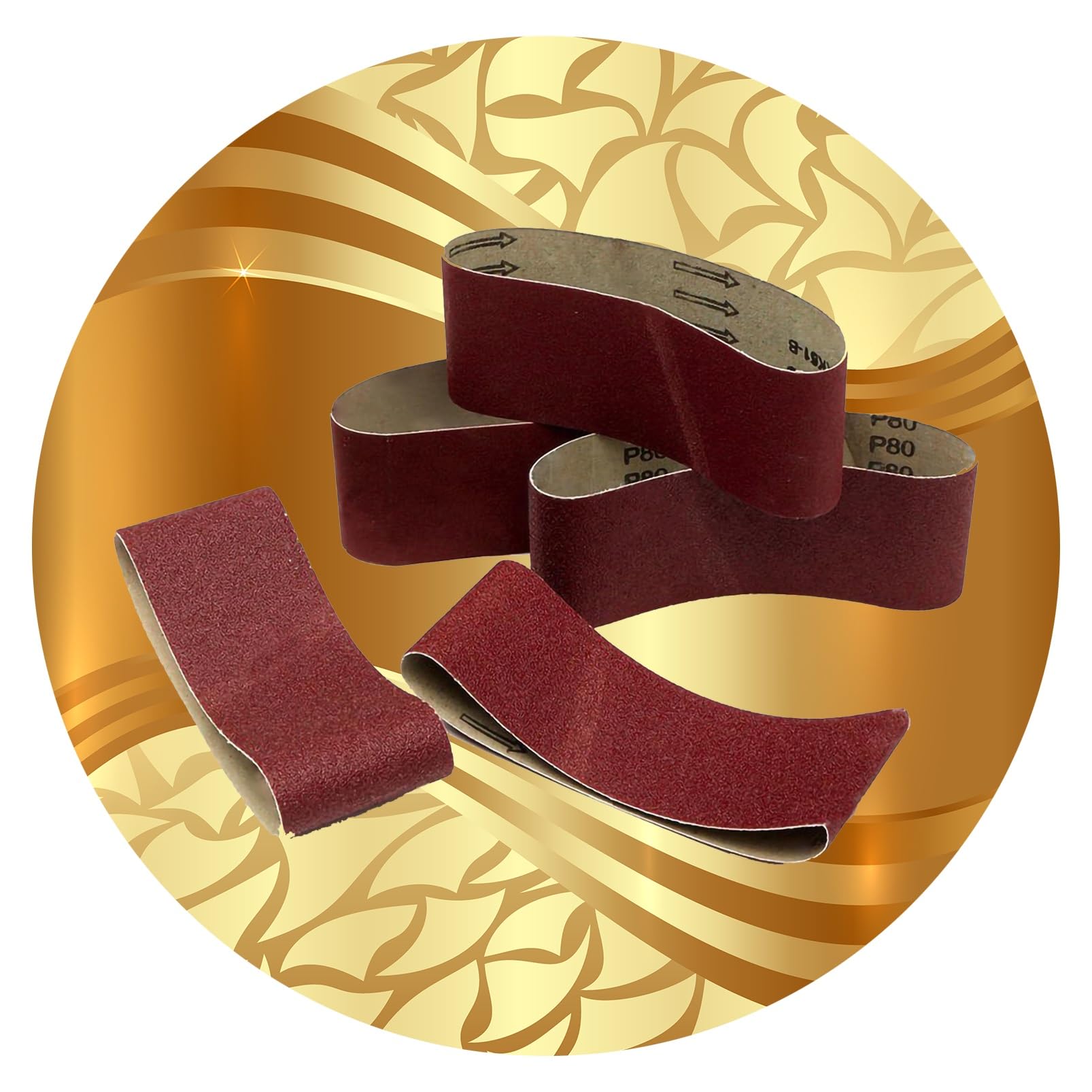 3 x 21 sanding belts 10pcs Aluminium Oxide 40/1000 Grits Sanding belts 3x21 Abrasive Grinding Grinder Sharpening Sand belts 533*75MM Aluminum Oxide Metal Derusting Wood Automotive ( Color : 600 grit ,