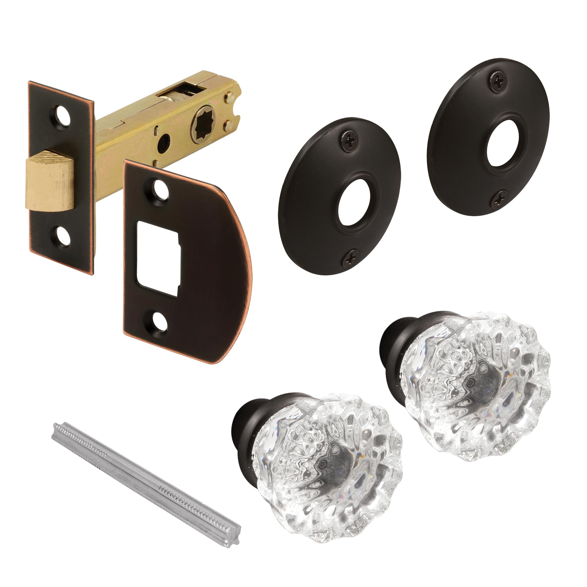 Prime-Line E 28327 Passage Door Latch Set