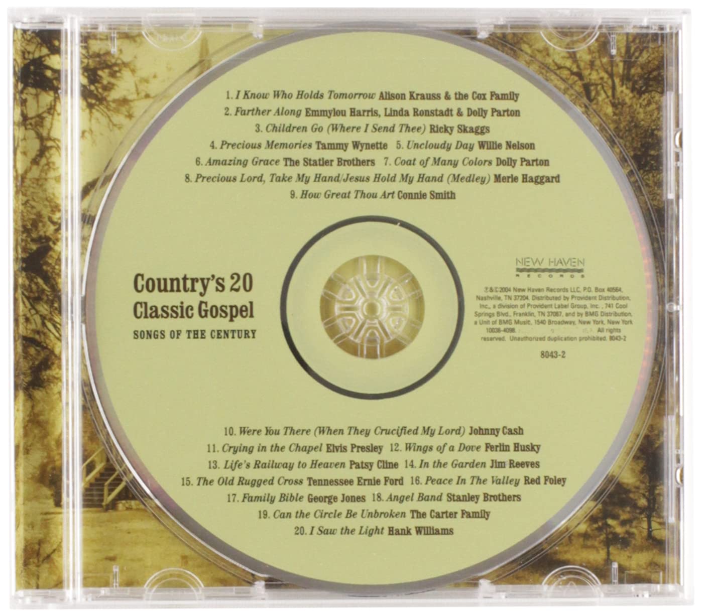 Country's Top 20 Gospel Songs Of The Century