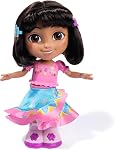 Dora, Dance with Me Dora, Interactive Dancing Doll with 2 Skirts, Bilingual Phrases & Music, Kids Toys for Girls & Boys Ages 3 and Up