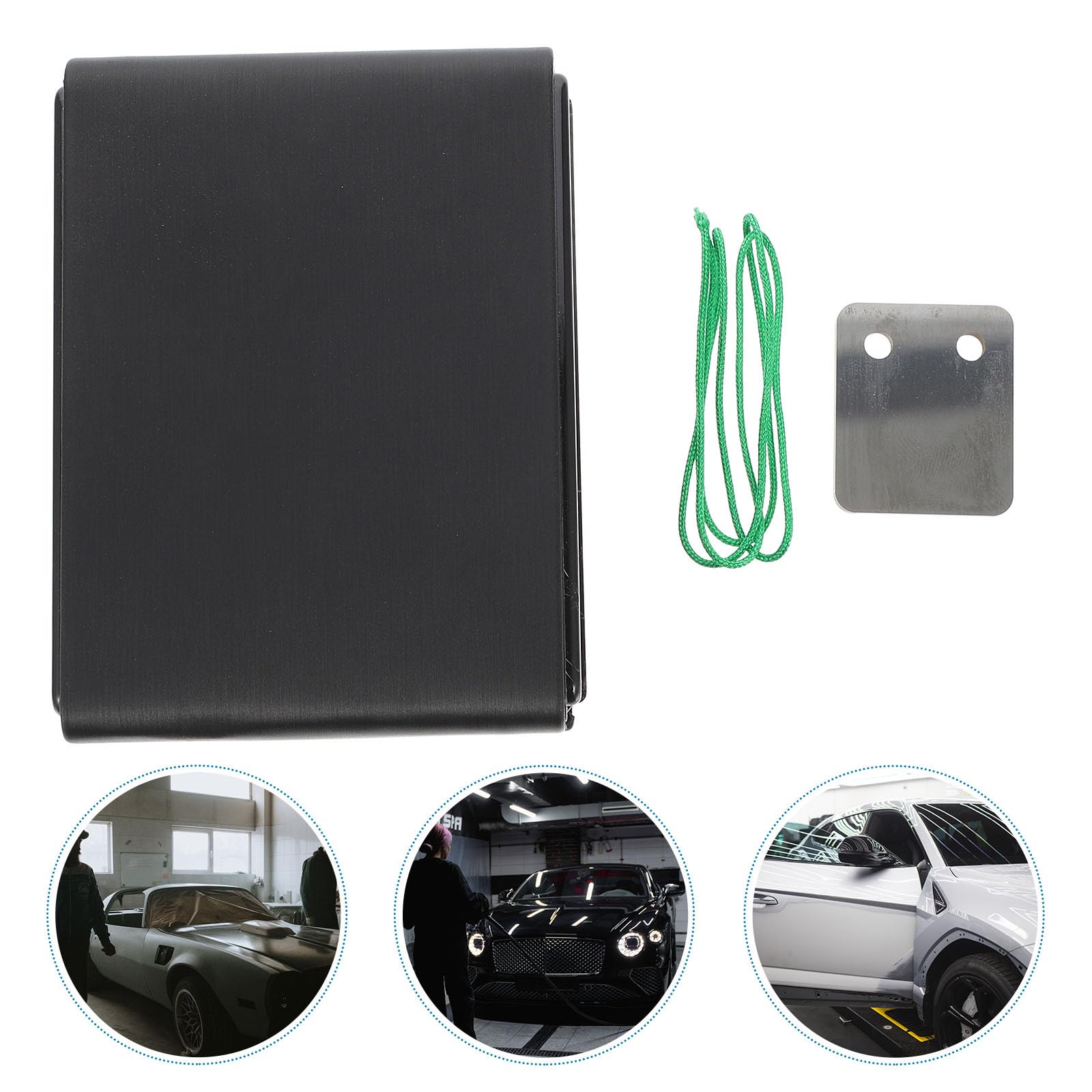 Raspador de Pintura para Coches de Acero Tungsteno, Portátil y Colgante, para Eliminar Polvo y Partículas, Herramienta Manual Compacta para Reparación Automotriz, Varios estilos
