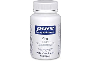 Pure Encapsulations Zinc 30mg 180 Capsules: Boost Immunity and Overall Well-being