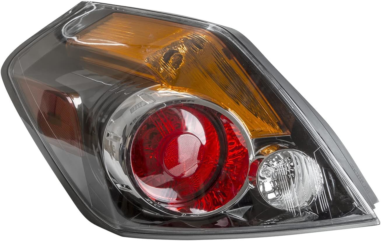 TYC Left Tail Light Assembly Compatible with 2007-2009 Nissan Altima