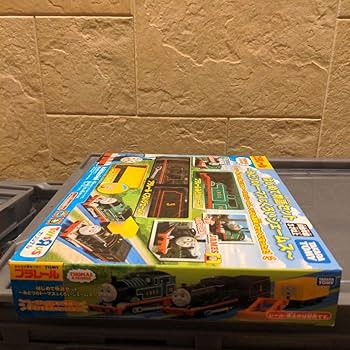 【新品】プラレール　はじめて物語セット　〜みどりのトーマス&くろいジェームス〜 Amazon | プラレール☆はじめて物語セットみどりのトーマス&黒