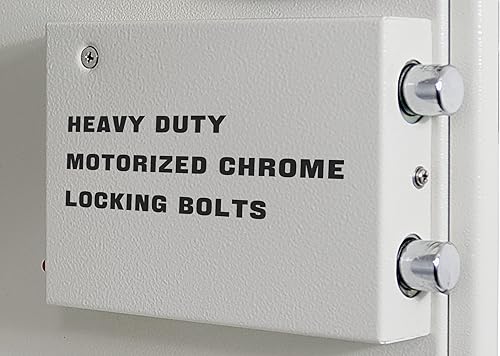 Miniatura 4 de ProtexSafe - Caja fuerte de pared con teclado electrónico (PWS-1814E), color negro, resistente a los robos, sistema de bloqueo electrónico digital,