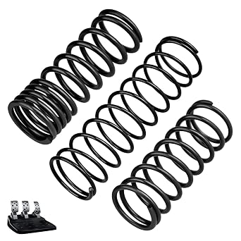 CHAR YONG Complete Pedal Return Spring Upgrade Kit Mod for Logitech G25 G27 G29 G920 G923 Racing Pedals Accessories, Pedal Spring Mods Include Brake/Throttle/Clutch Pedal Spring, 3 Pack